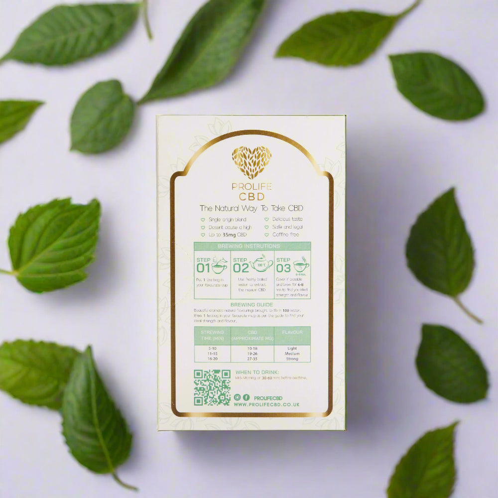 
                  
                    Prolife CBD Organic CBD Tea 20 Tea Bags
                  
                