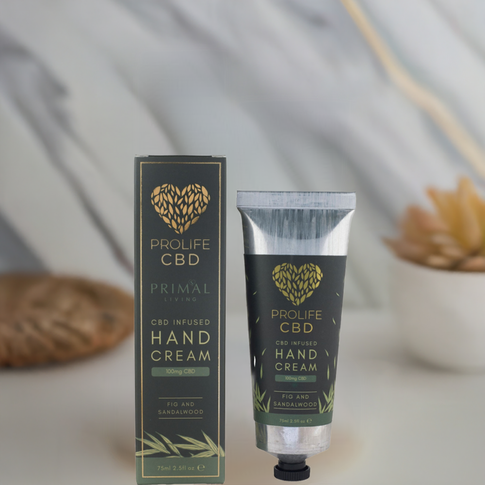 CBD HAND CREAM WITH FIG & SANDALWOOD 100MG