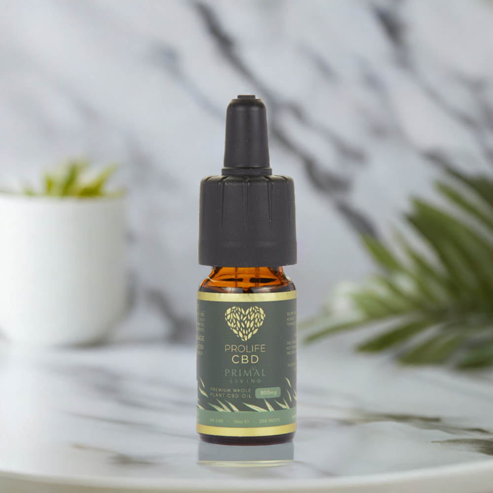 ProLife 800mg 8% CBD & MCT Coconut Oil - 10ml