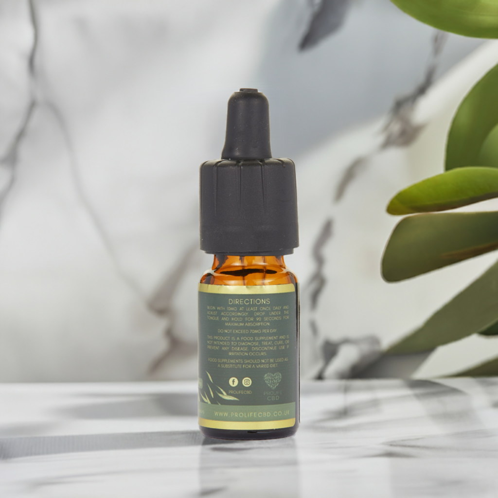 ProLife 800mg 8% CBD & MCT Coconut Oil - 10ml