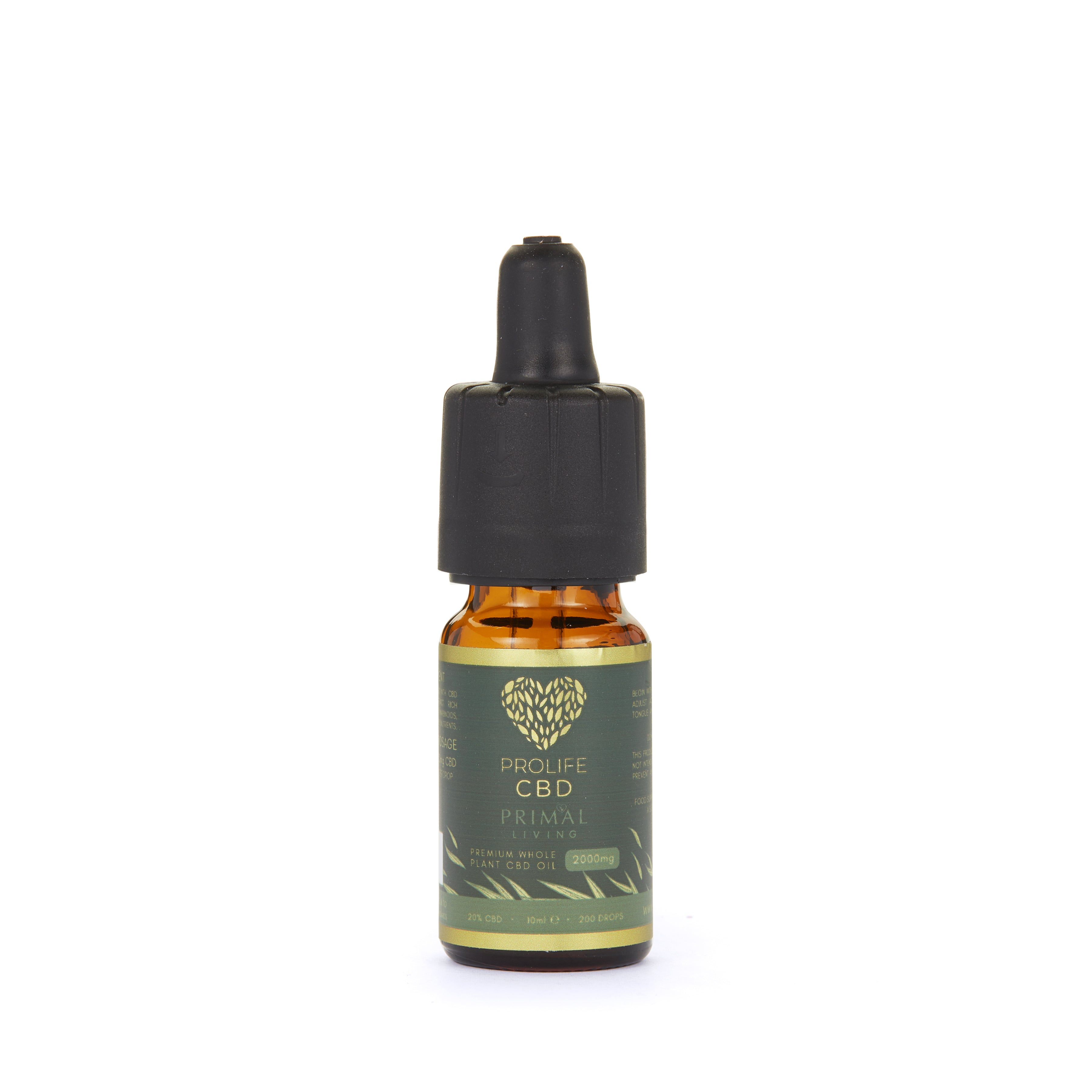 ProLife 2000mg 20% CBD & MCT Coconut Oil – 10ml - ProLife CBD