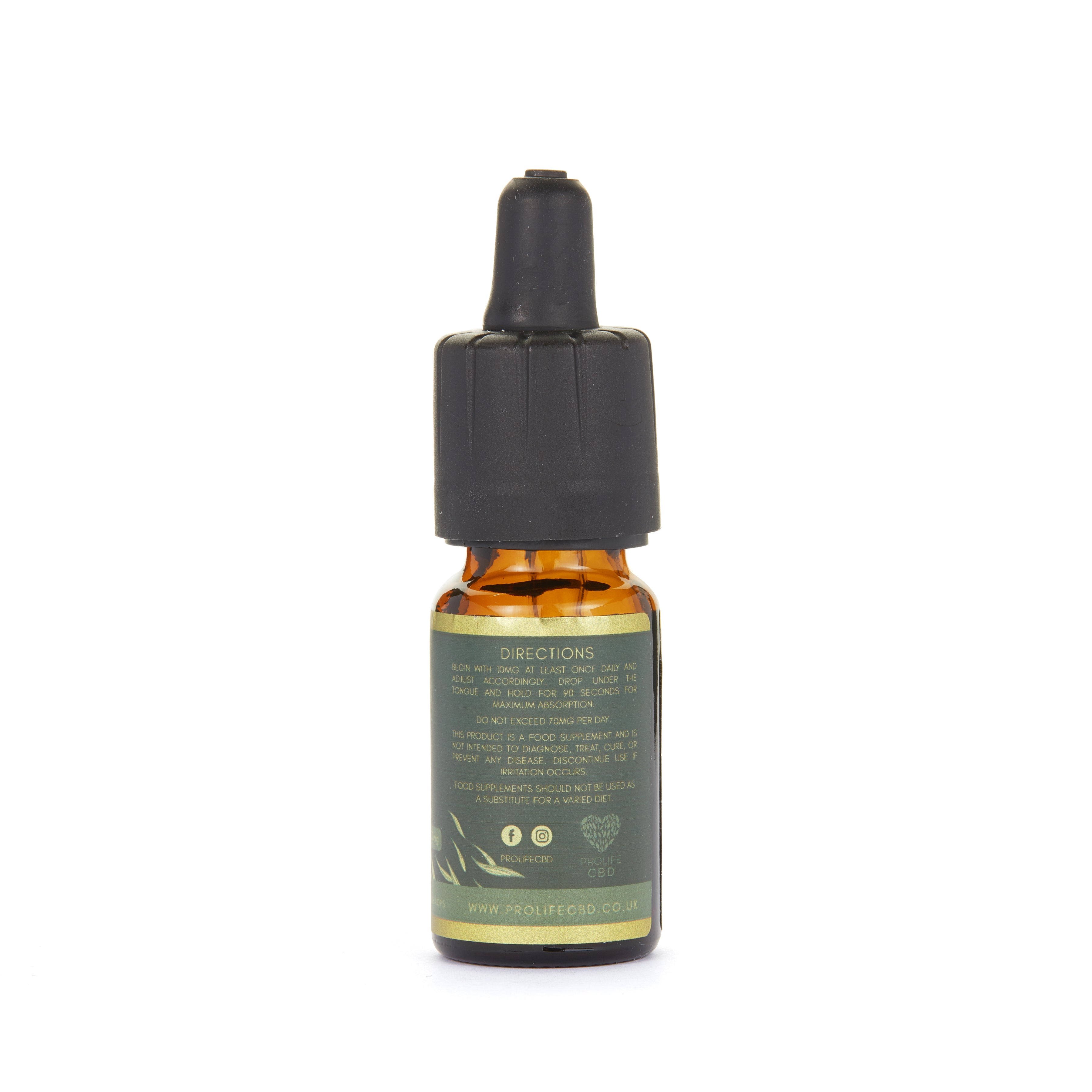 ProLife 2000mg 20% CBD & MCT Coconut Oil – 10ml - ProLife CBD